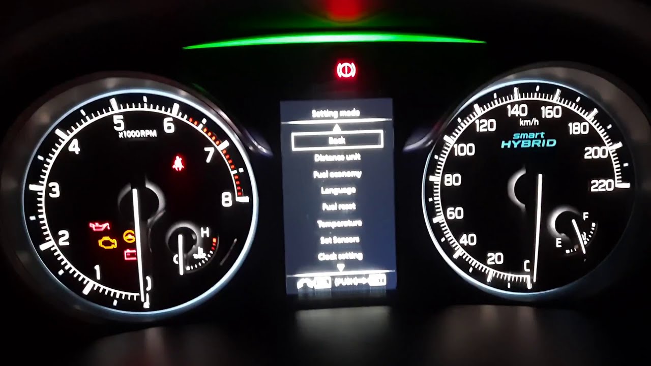 Instrument cluster ( MID ) of Maruti Suzuki Xl6 # Nexa #ciaz  #xl6  #ertiga