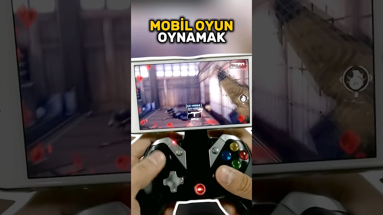 Sizce bu şekilde mobil oyun oynamak g&uuml;zel mi?