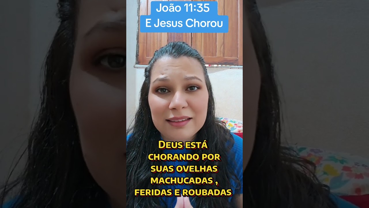 Deus está chorando 