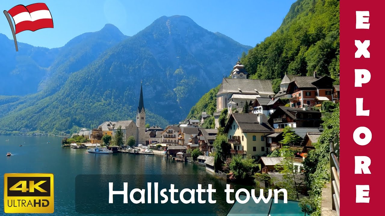 EXPLORE Hallstatt, Austria | Walking Tour | 4K 60fps