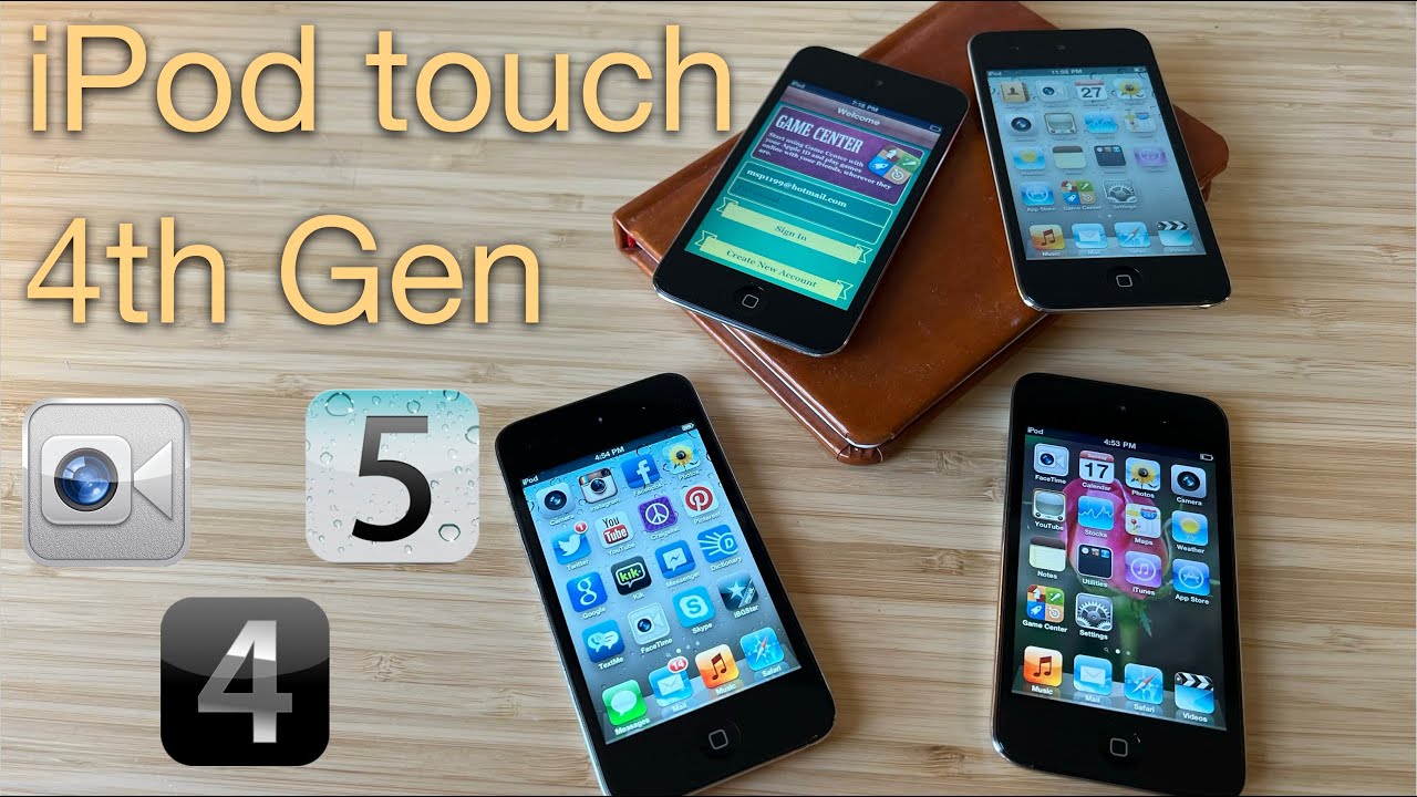 iPod Touch 4th Gen (Lot of 4)