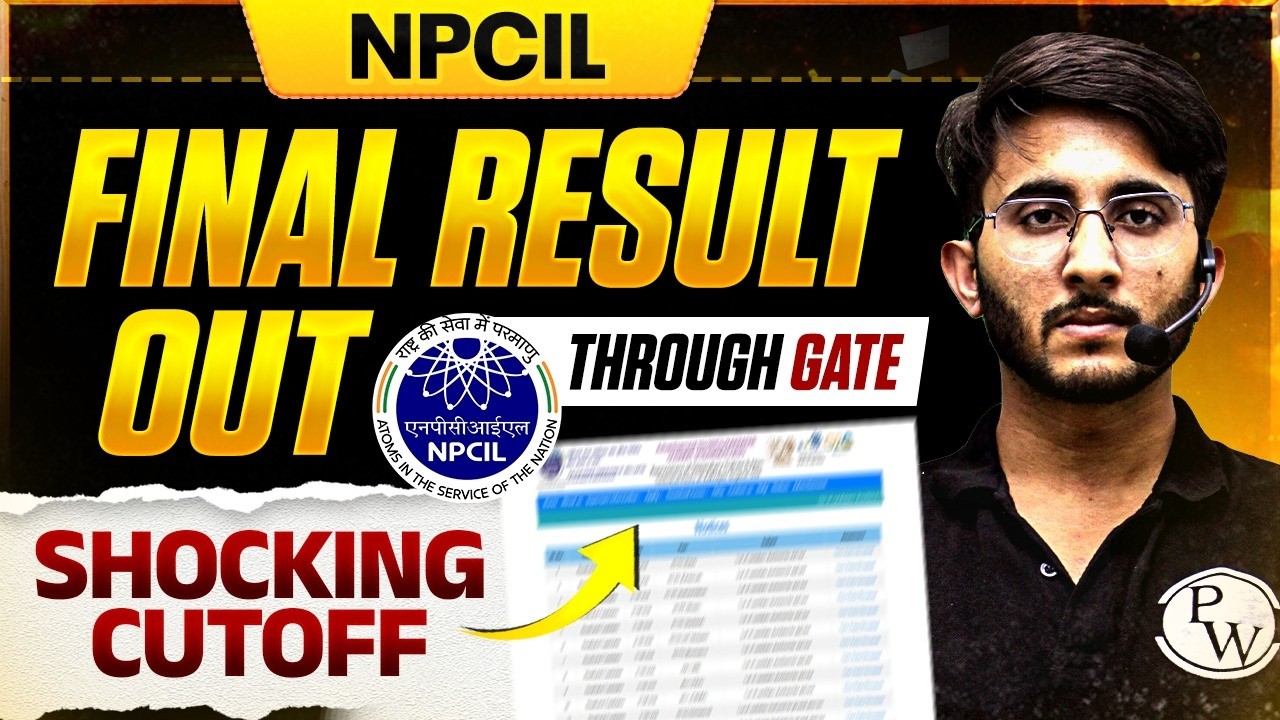 NPCIL Final Result 2026 | Through GATE | Shocking Cutoff Categories Wise Analysis