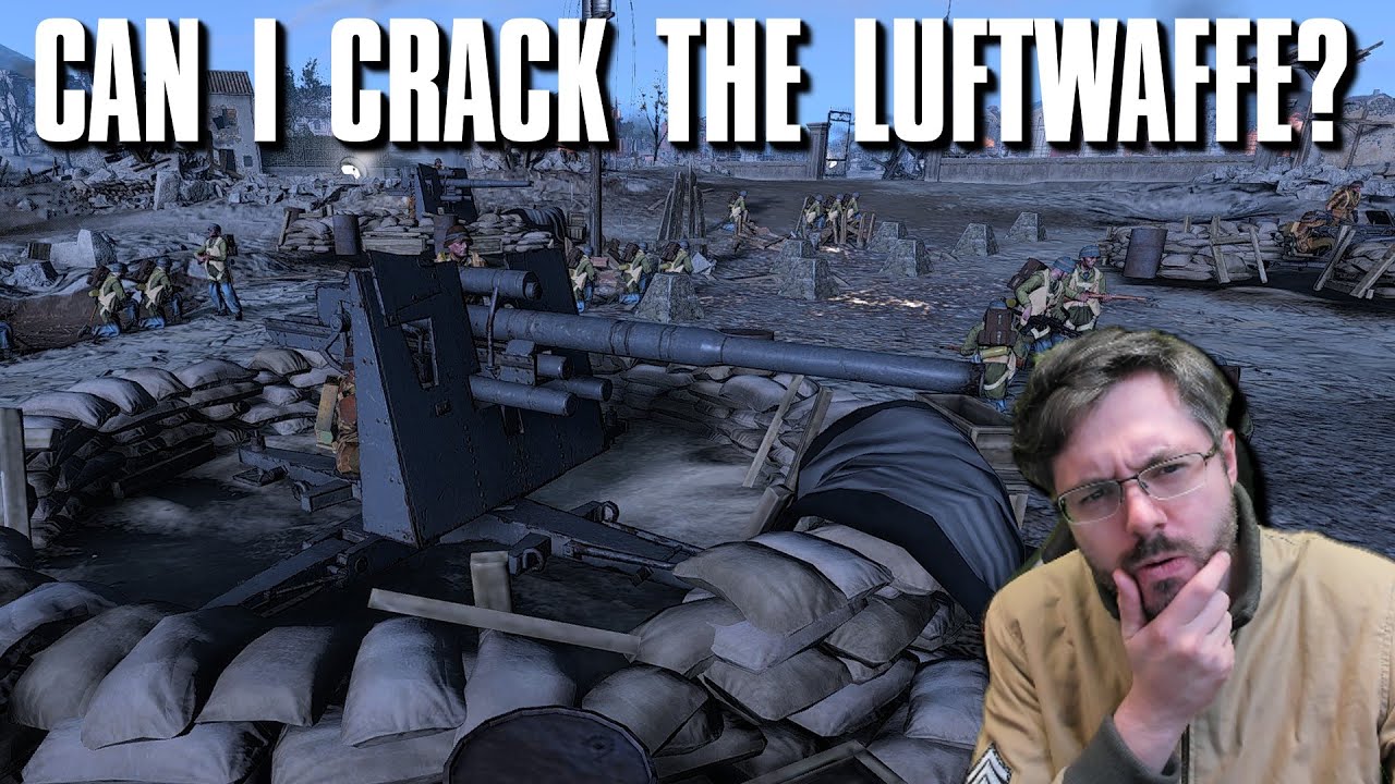 Can I Crack the Luftwaffe? - 4v4 - Company of Heroes 3