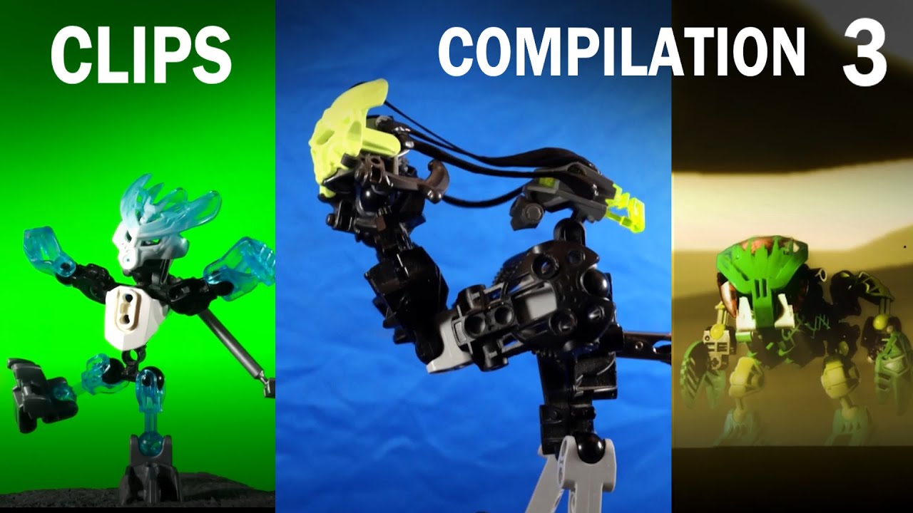 Bionicle Clips Compilation 3 - Wave 3 Battle Progress (and what else I made)