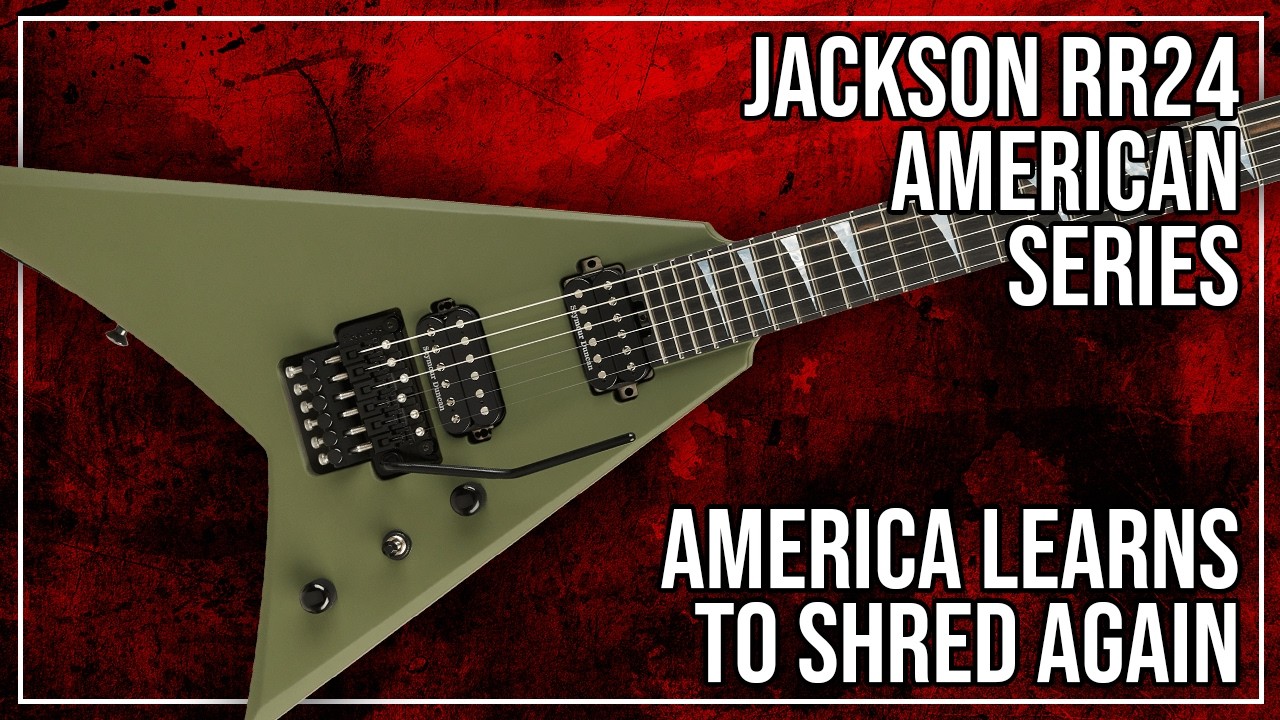 Шред возвращается в Америку | Серия Jackson RR24 American Series