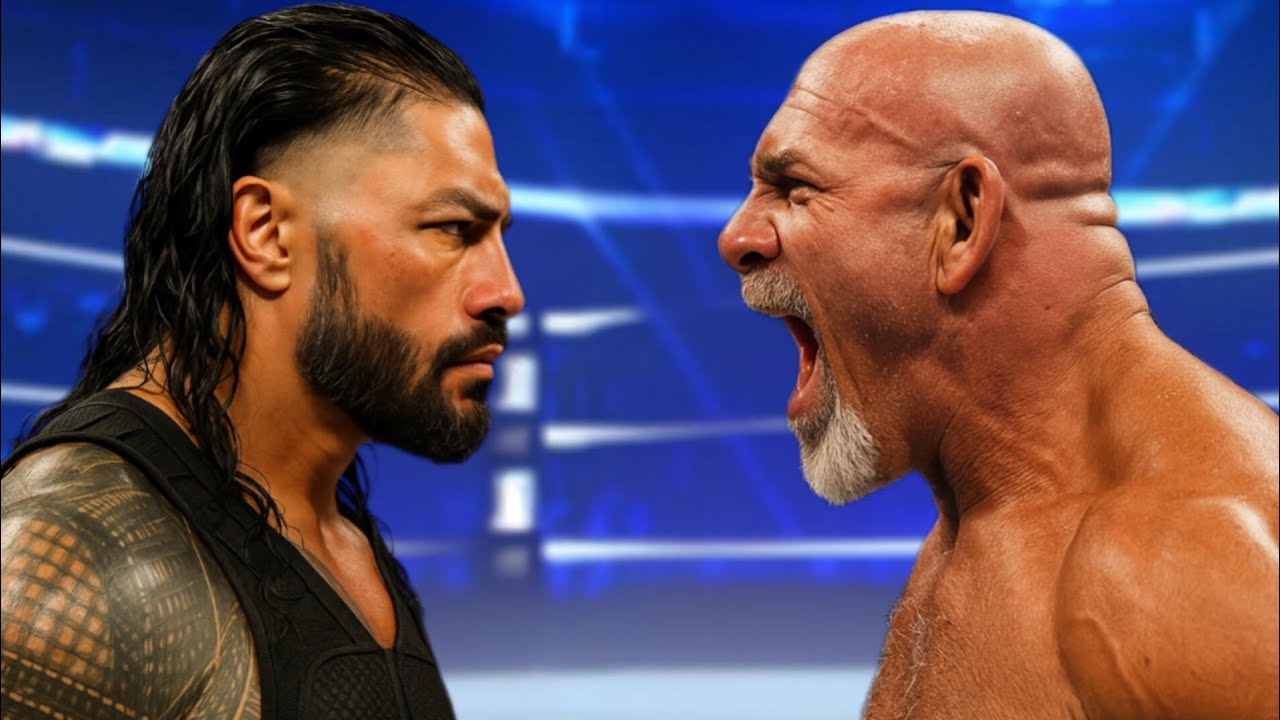 РОМАН РЕЙНС ПРОТИВ ГОЛДБЕРГА ПОЛНЫЙ МАТЧ НА WRESTLEMANIA