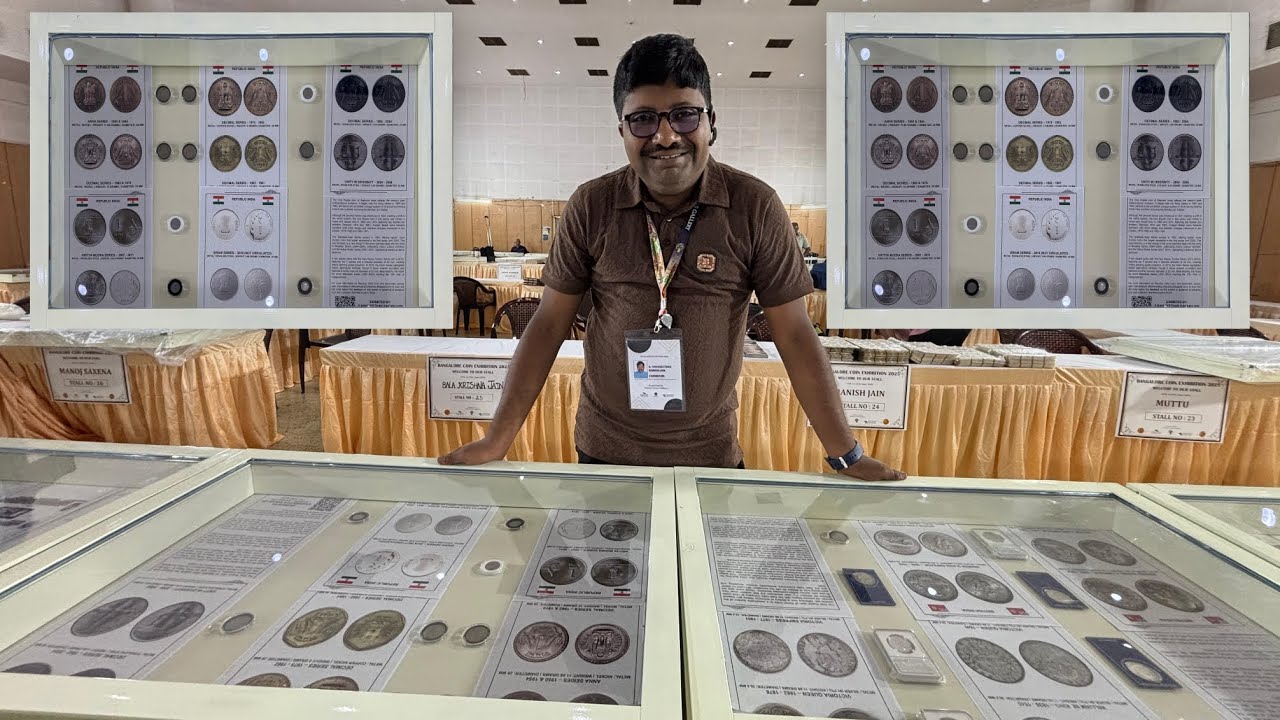 The Journey of the One Rupee Coin | Bangalore Coin Exhibition 2025