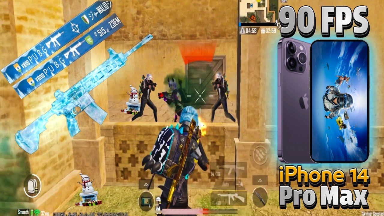 Wow 😳 iPhone 14 Pro Max 90 FPS 🔥 Back to PUBG MOBILE after 3 years