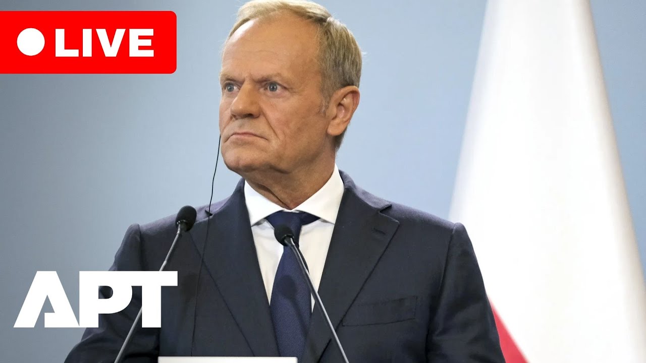 LIVE | Polish PM Donald Tusk Holds Press Conference After Airspace Violation | APT