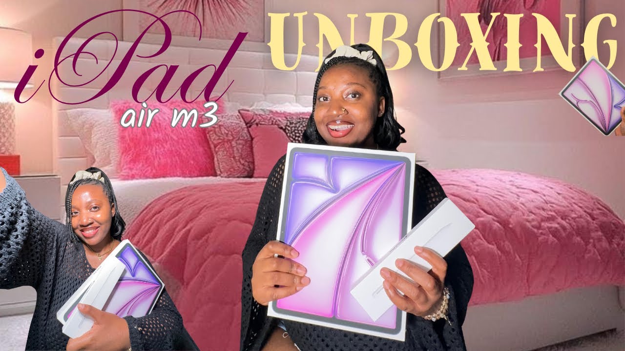 iPad Air M3 2025 (13inches, 512gb) Unboxing + accessories + First impression|| Birthday gift🎁