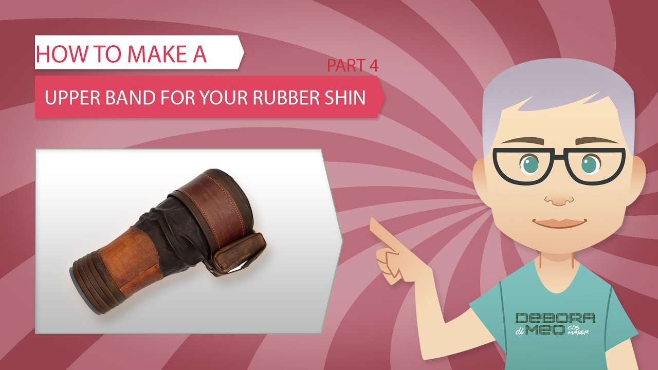 How to make Upper Band for Rubber Shin from Mandalorian 4