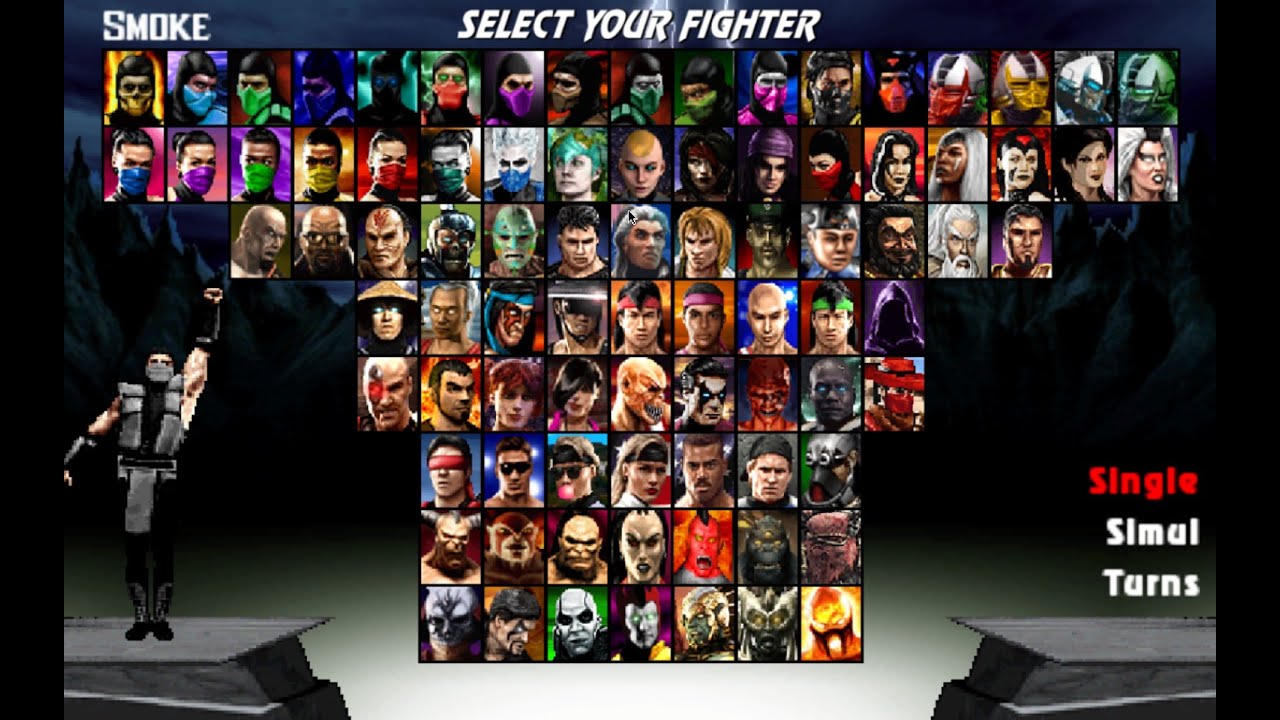Mortal Kombat Kollection 2026 Update smoke umk3