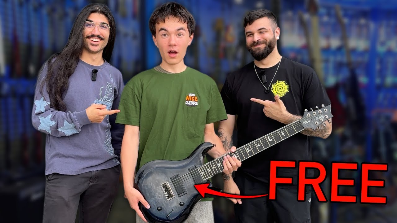 Buying A Kid His First 7 String (ft. Andrew Baena)