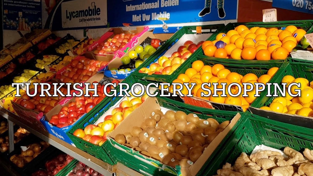 Dutch Turkish grocery shopping