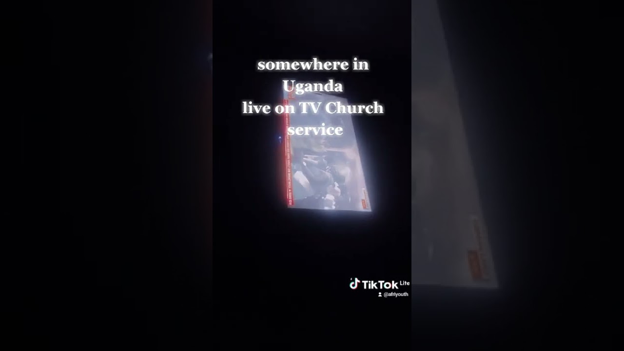 Somewhere Uganda live on Tv #Church service #Afriyouth #Moscotv #bamenya #africa