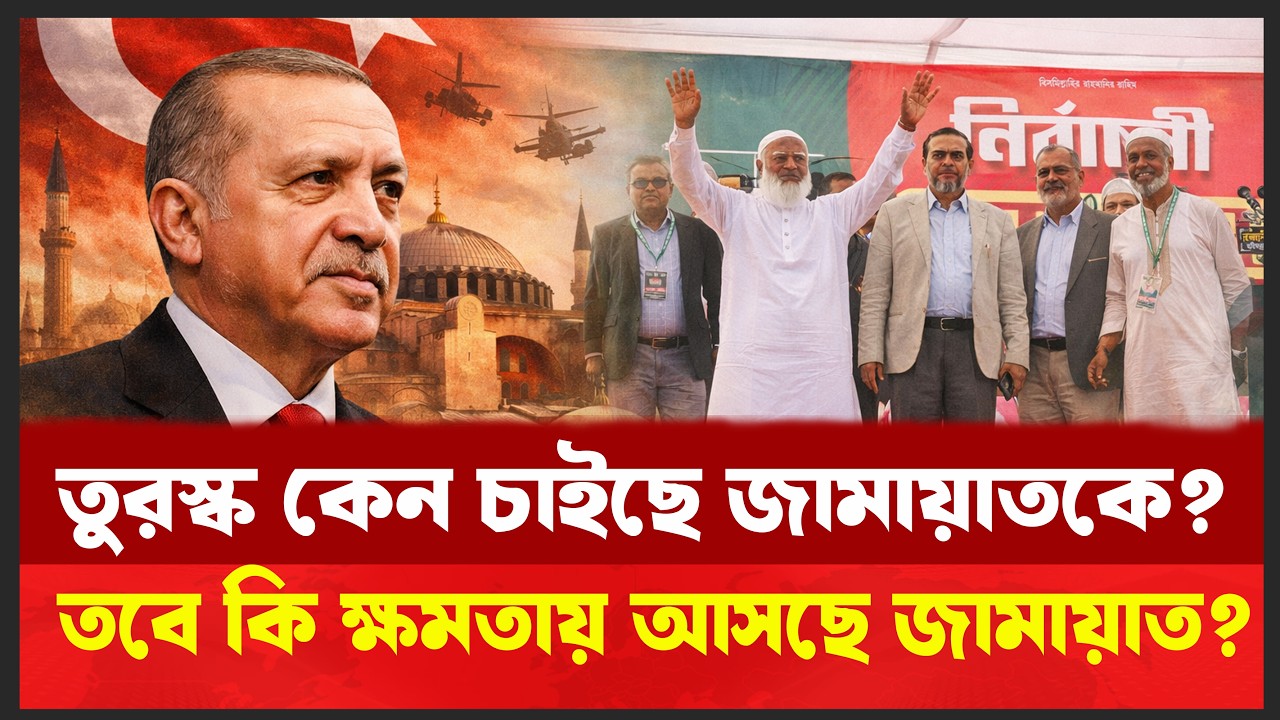 তুরস্ক জামায়াতকে ক্ষমতায় আনতে চাইছে। কেন এবং কিভাবে ? | Jamaat Islami | Political Explainer |