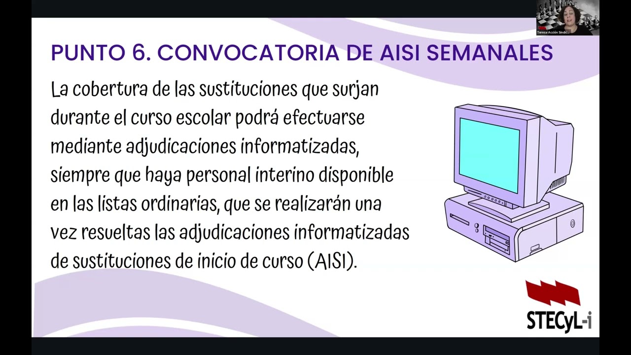 Webinar AISIS STECyL-i