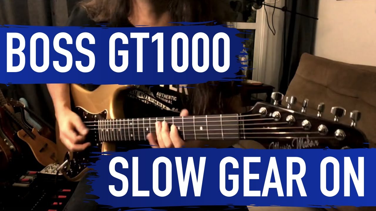 Boss GT1000 Slow Gear Jam - Ricardo Marins