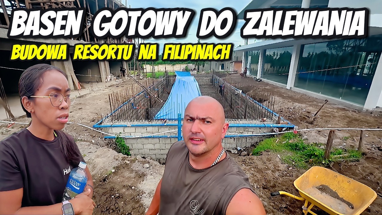 BUDOWA RESORTU NA FILIPINACH - BASEN GOTOWY ALE BRAK WODY