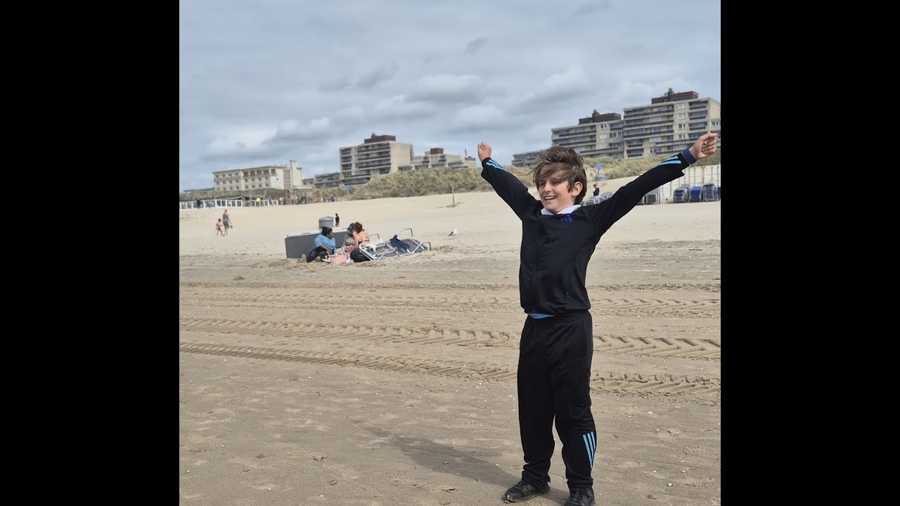#Holland.2025.07.05. At Nordwijk with Ruxandra, Matei, Filip, Andrei and Dragoș by Marilena Dumitriu