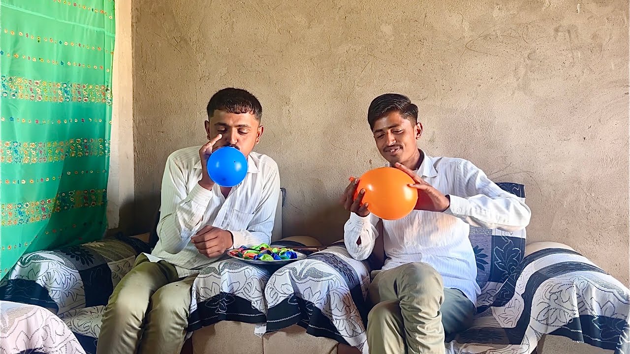 Challenge har Gaya Siddhant 😂 ￼￼Balloon challenge￼ vlogs 