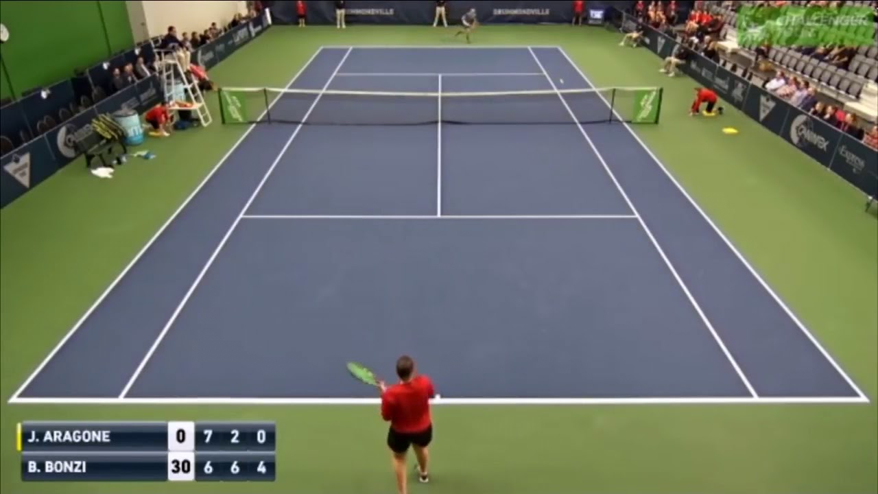 JC Aragone Explains Letting Ball Girl Play Point