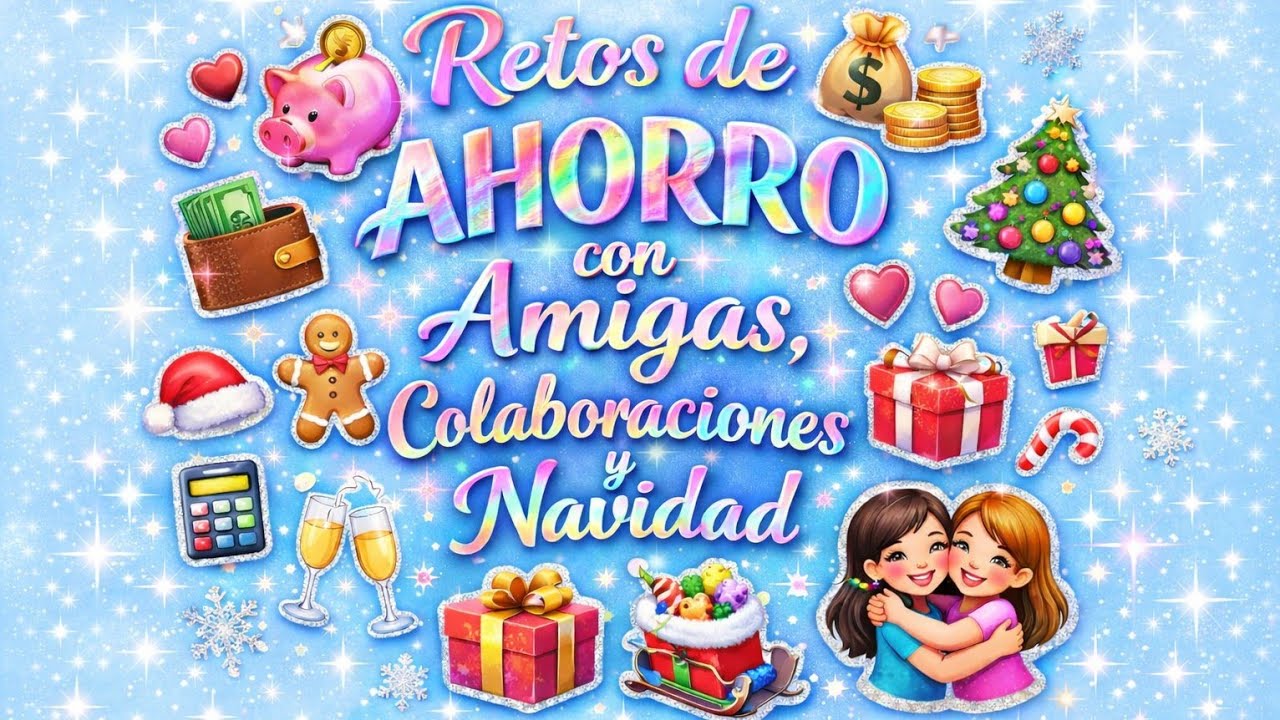 Ahorro con Amigas✨🩷🍀 Colaboraciones ✨💖y Navidad🎄❄️🎁