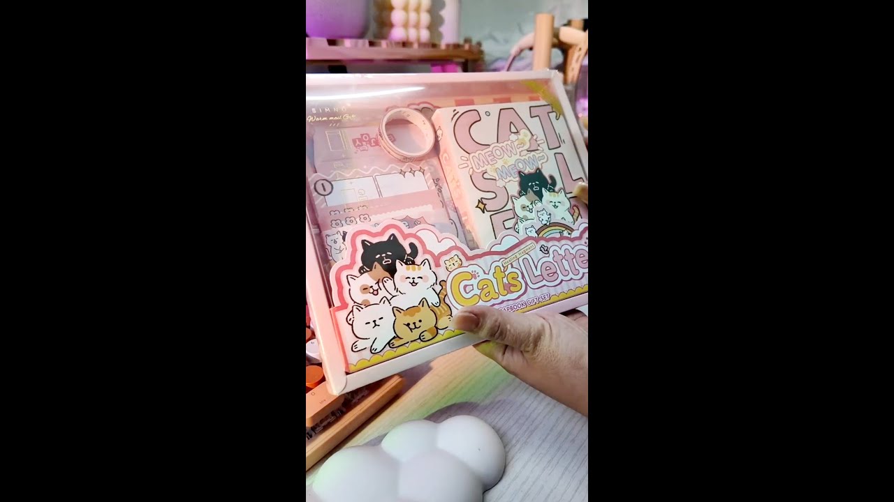 🐾 Cat's Letter Journal Set 🐾