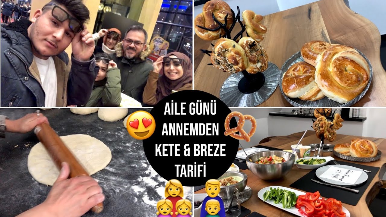 AİLE GÜNÜ 👩‍👧‍👧👨‍👦| SİNEMAYA GİTTİK | ANNEMDEN KETE VE BREZE TARİFİ | PAZAR KAHVALTISI TADINDA