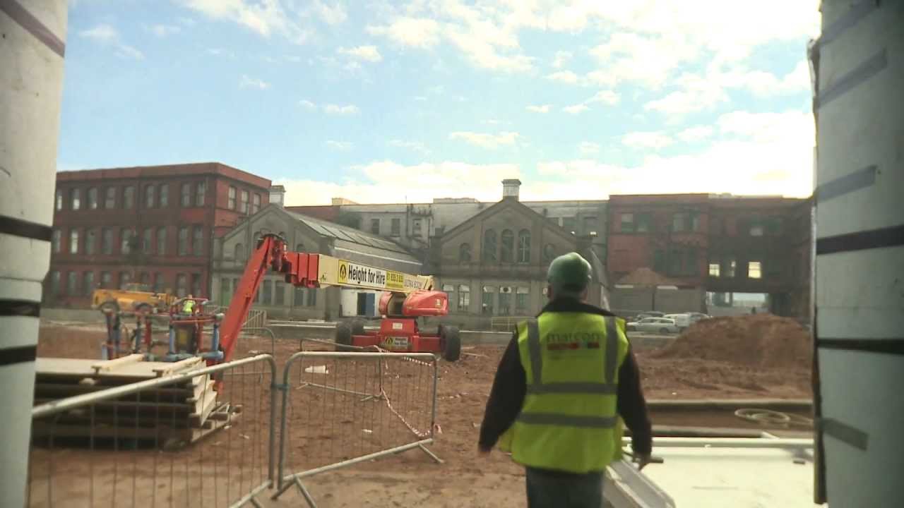 Construction - Titanic Belfast® - B-Roll HD Video Footage