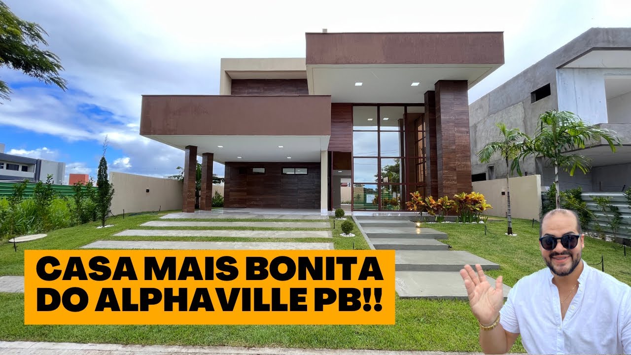 Linda mansão no Alphaville Paraíba