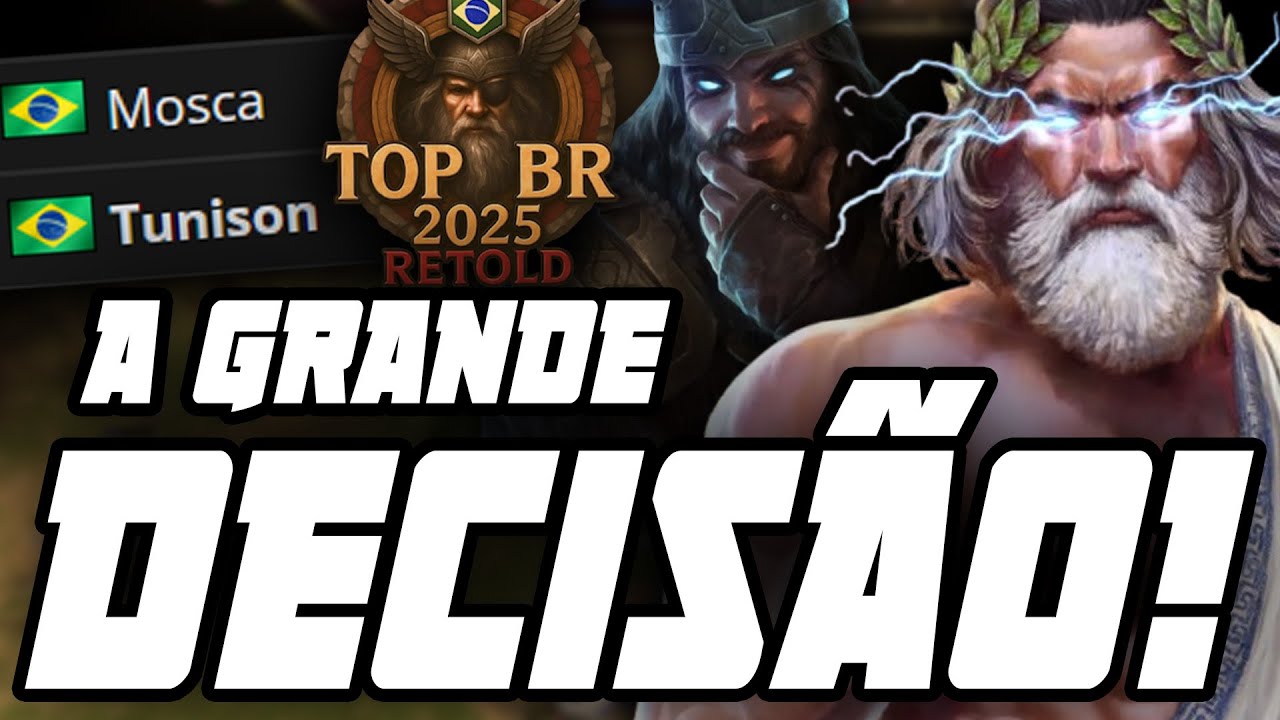 AGE OF MYTHOLOGY RETOLD: A FINAL BRASILEIRA! Mosca vs. Tunison! AOM Top BR 2025!