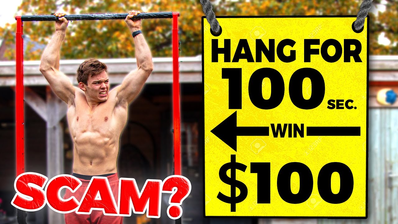 Is The Hang For 100 Seconds, Win $100 Challenge a SCAM? (and how to beat it)
