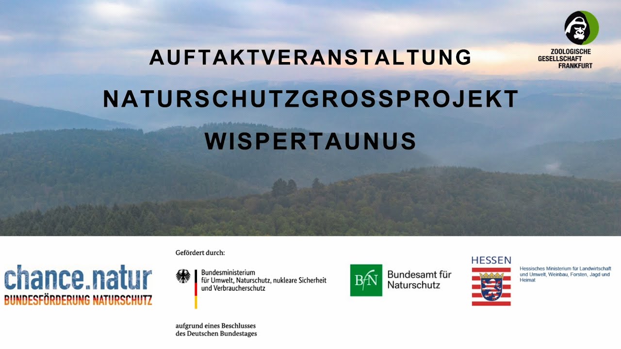 Auftaktveranstaltung Naturschutzgroßprojekt Wispertaunus