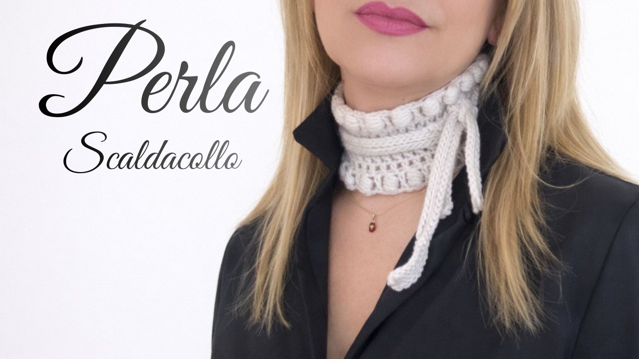 Scaldacollo Elegante all’Uncinetto con Solo 25 g di Filato Facile e Veloce