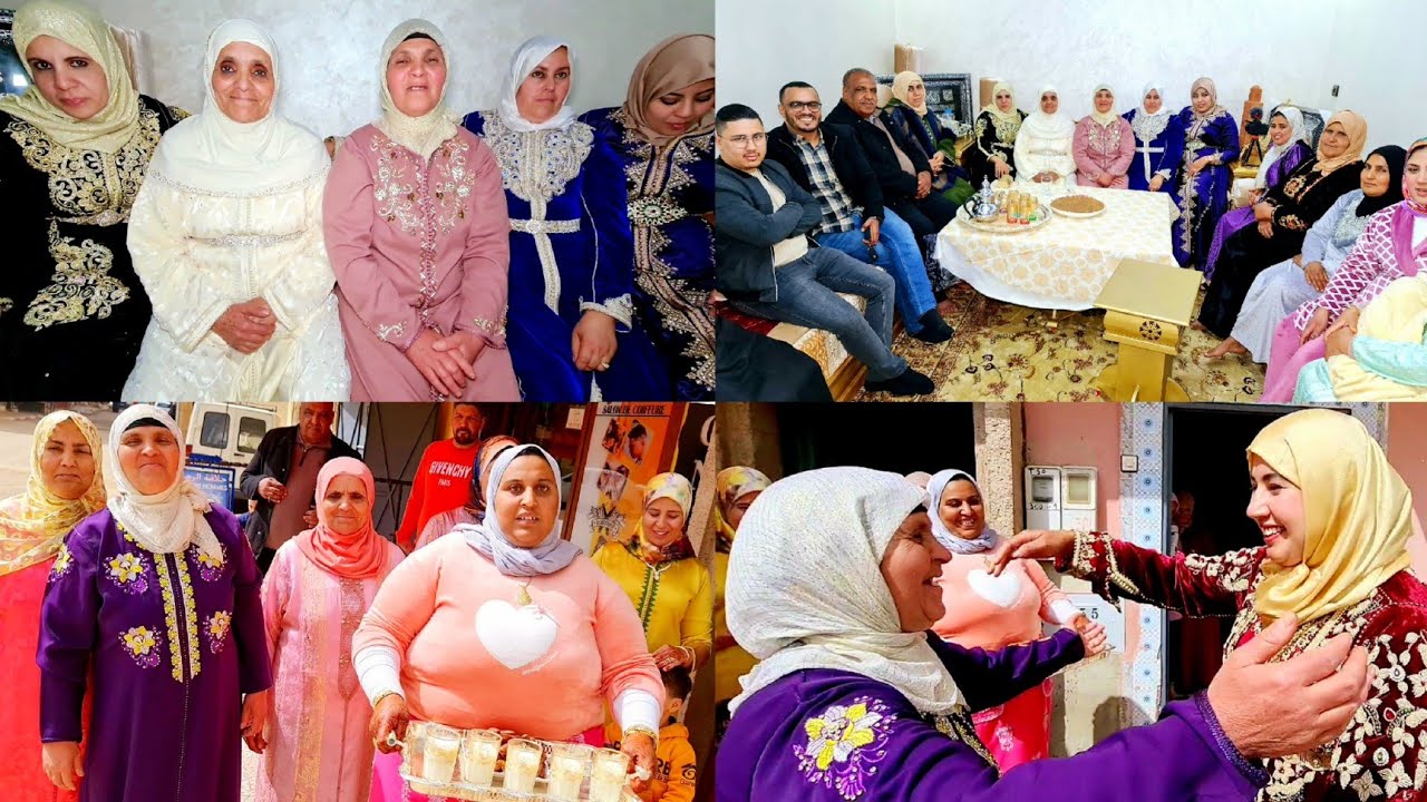 أجيو تشوفو استقبال لدارت مي حليمة أو عرايساتها😲لالة حادة أو علي وصال أو البهجة🤗فسبوع تيتيش🥰