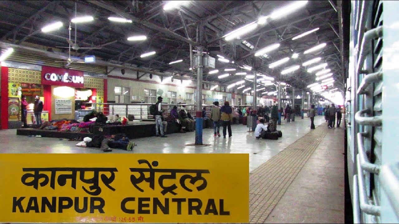 KANPUR CENTRAL Arrival & Departure | 12403 ALLAHABAD - JAIPUR SF Express !!