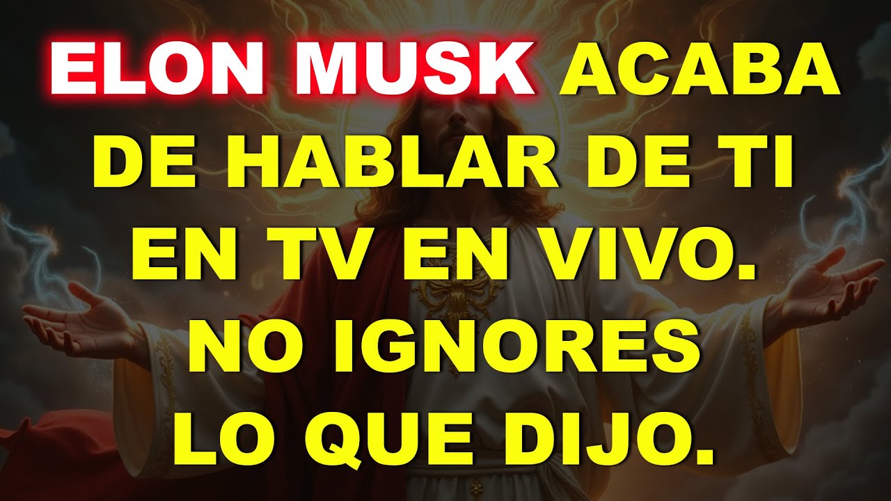 💸 ELON MUSK ACABA DE HABLAR DE TI EN TELEVISIÓN EN VIVO — NO IGNORES LO QUE DIJO…