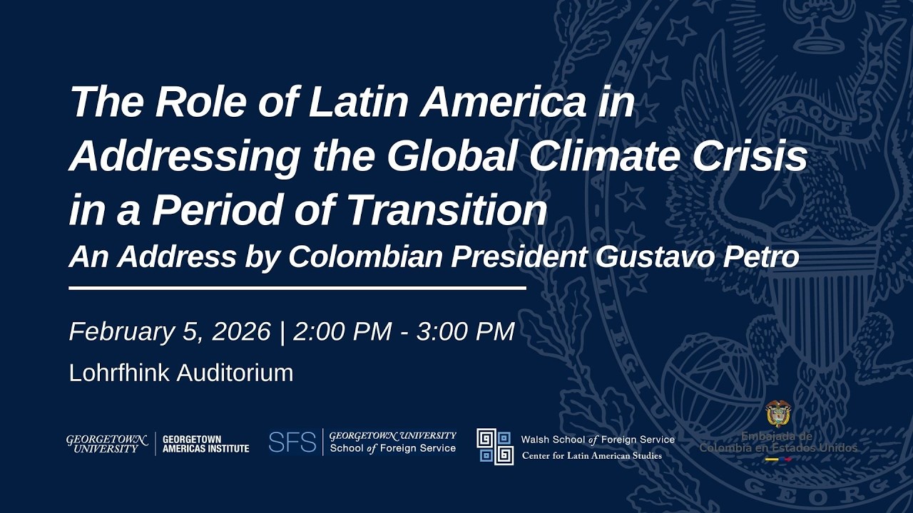 The Role of Latin America in Addressing the Global Climate Crisis in a Period of Transition—English