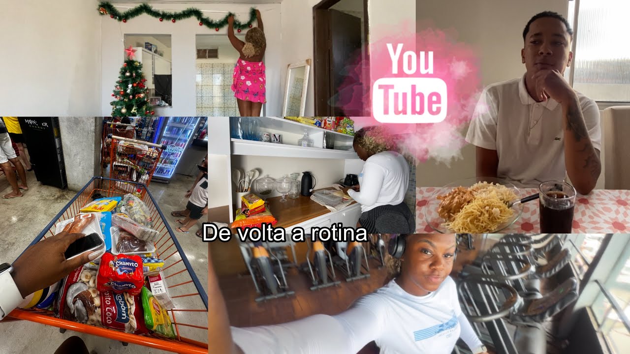 Vlog/DE VOLTA A ROTINA 😍🙌🏾 #minnynovamente 