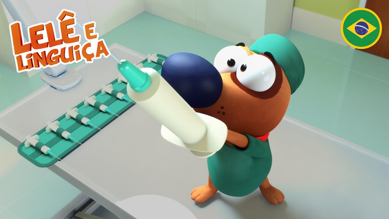 🐕‍🦺 Lelê e linguiça : Ep07 - Pânico no veterinário | EPISÓDIO COMPLETO - TEMPORADA 1
