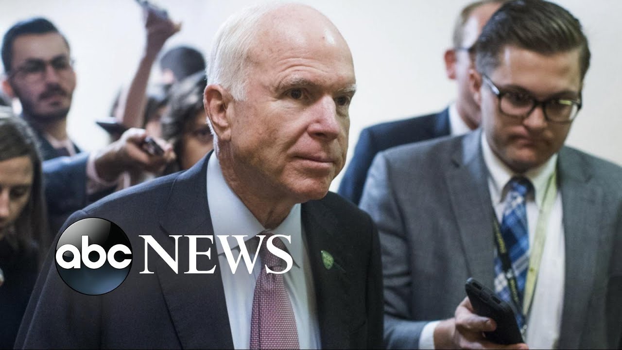 John McCain takes swipe at Trump