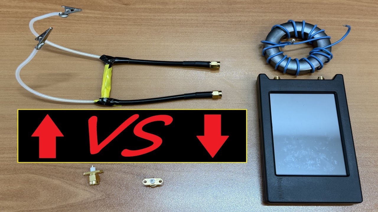 ANALIZZARE UN CHOKE CON IL NANO-VNA, QUAL' E' IL MODO CORRETTO E QUALE PIU' COMODO?