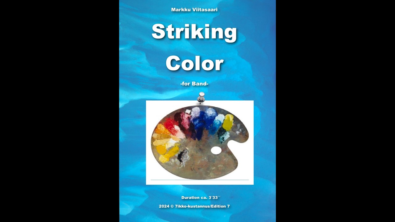 Striking Color (for Band) by Markku Viitasaari