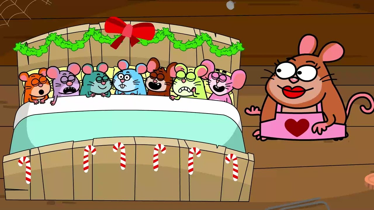♪ ♪ Christmas Song for Kids | Santa Mouse | Hooray Kids Songs & Nursery Rhymes | Christmas Carol