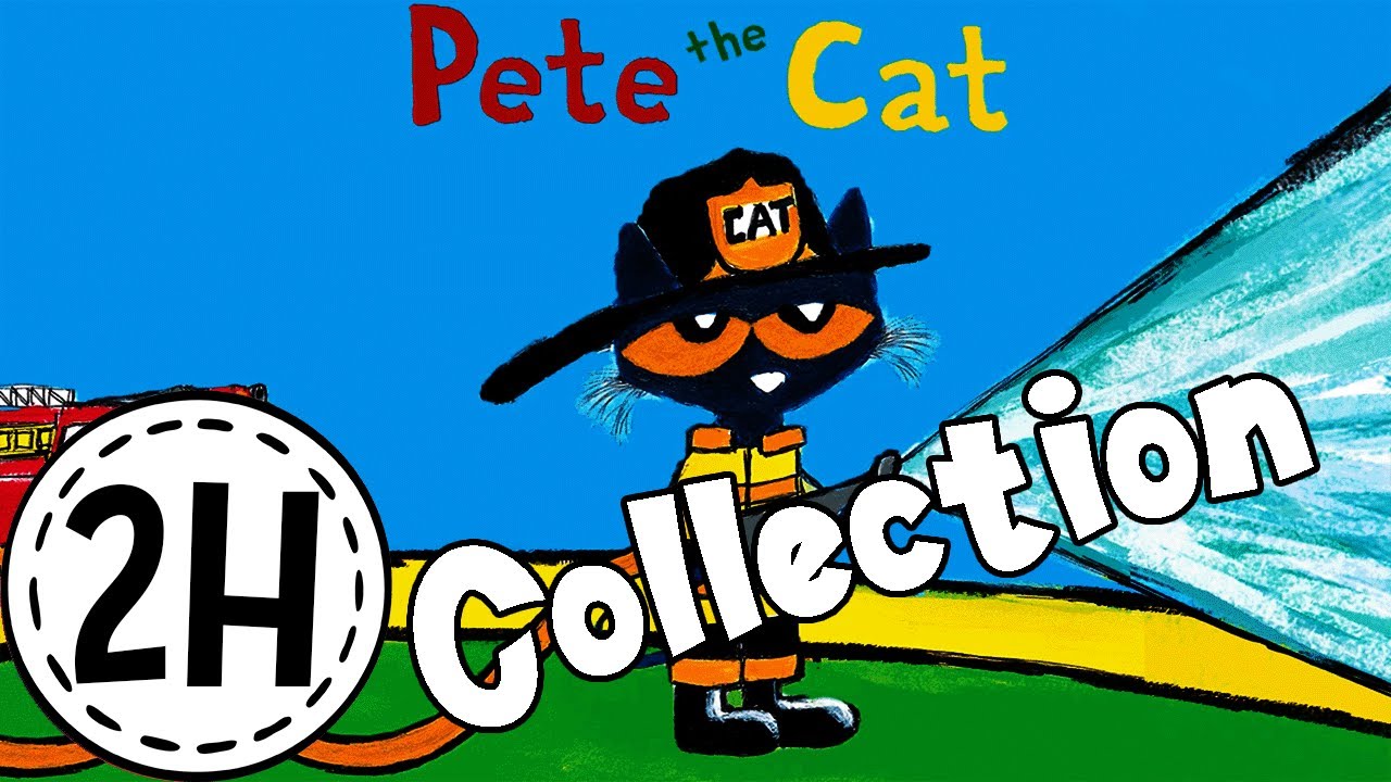 Pete The Cat Firefighter Pete | KittyCatCollection | Read Aloud Story