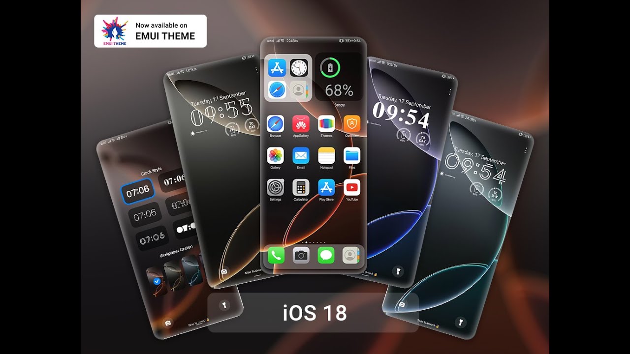 How to Install the iOS18 Theme on Huawei & Honor Devices | EMUI & MagicUI @emuimagicostheme  #emuitheme