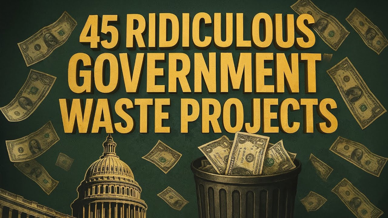45 Most Ridiculous Government Spending Projects That Actually Happened