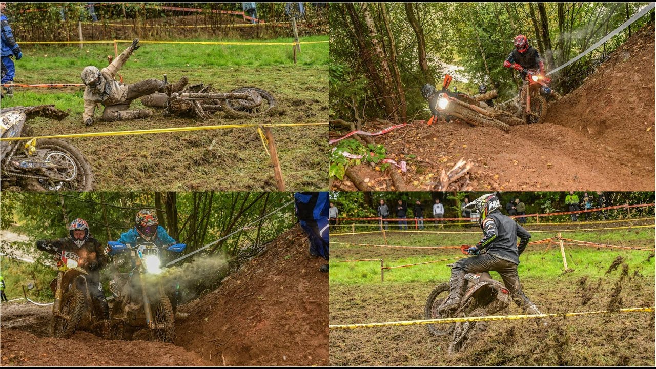 Enduro DEM Rund um Zschopau 2023 Highlights Fails Schlammschlacht Venusberg und Skihang