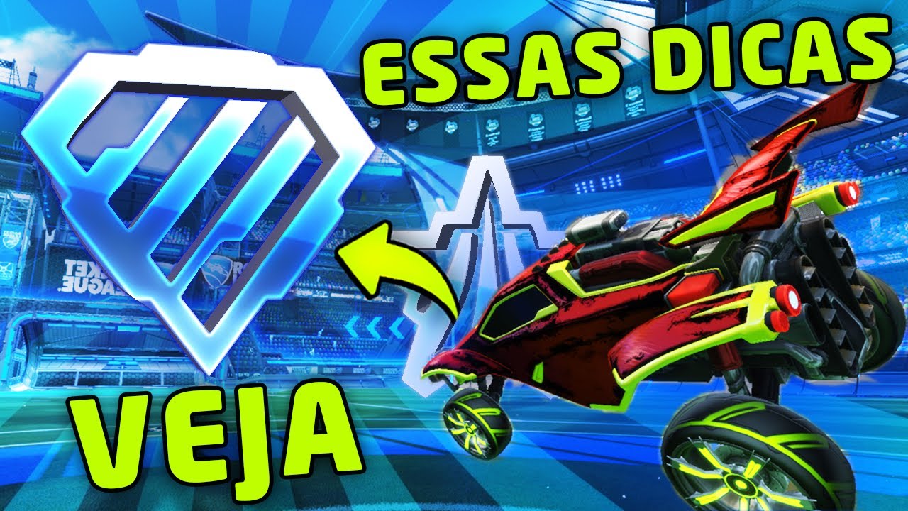COMO SAIR DO PLATINA | DICAS PARA PEGAR DIAMANTE NO ROCKET LEAGUE